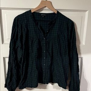 Madewell Forest Plaid Shirt